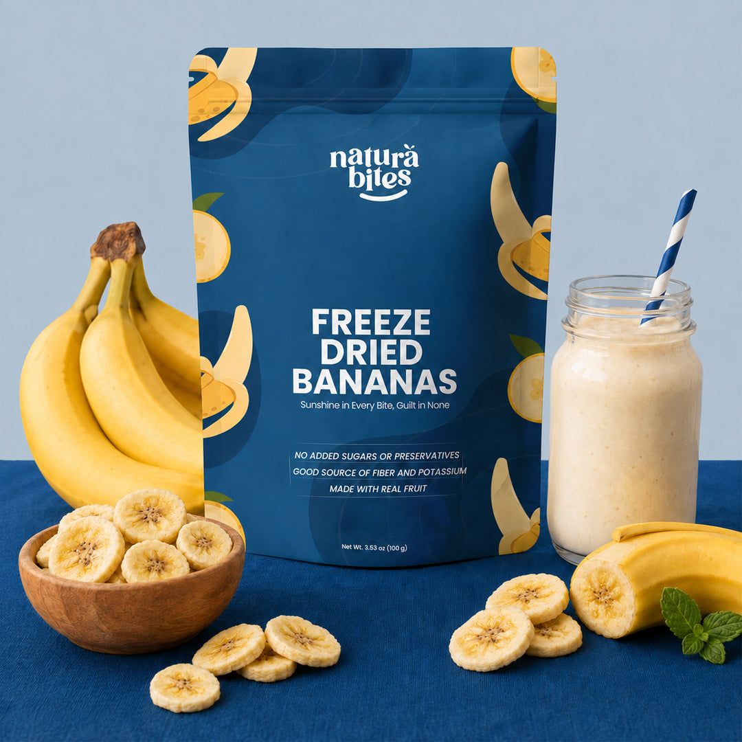 Freeze-Dried Bananas