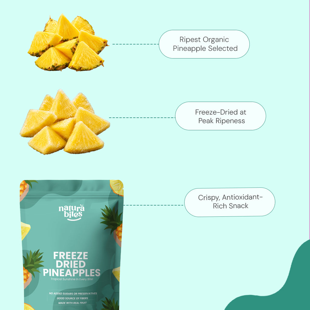 Freeze-Dried Pineapples
