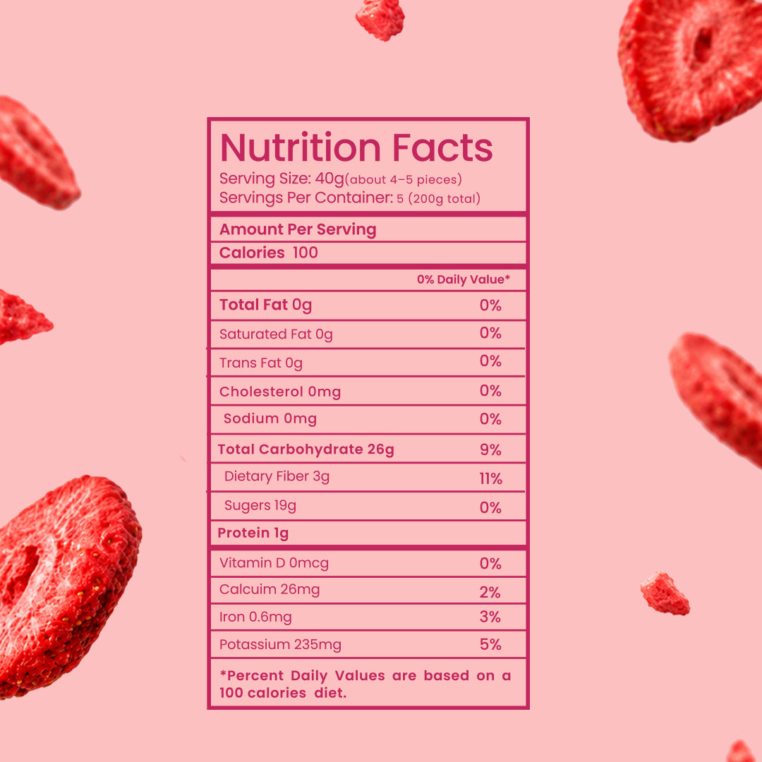 Freeze-Dried Strawberries