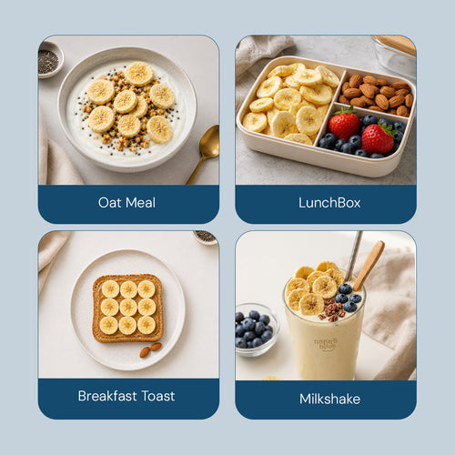 Freeze-Dried Bananas