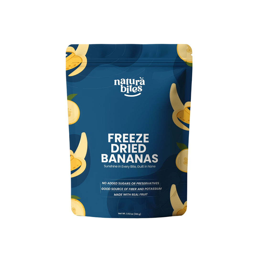Freeze-Dried Bananas